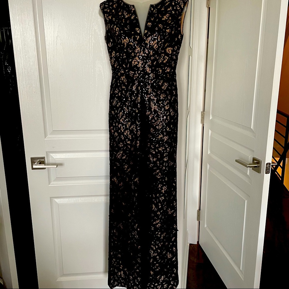 BCGC Black Sequined Dress